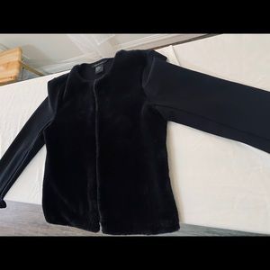 Armani exchange Faux fur jacket